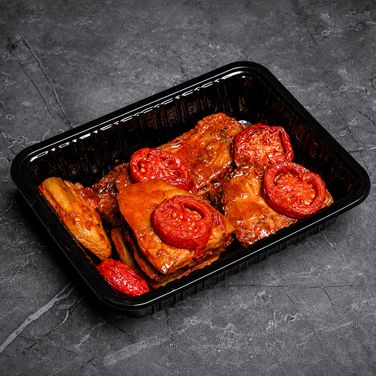 چلو خورشت گوجه بادمجان